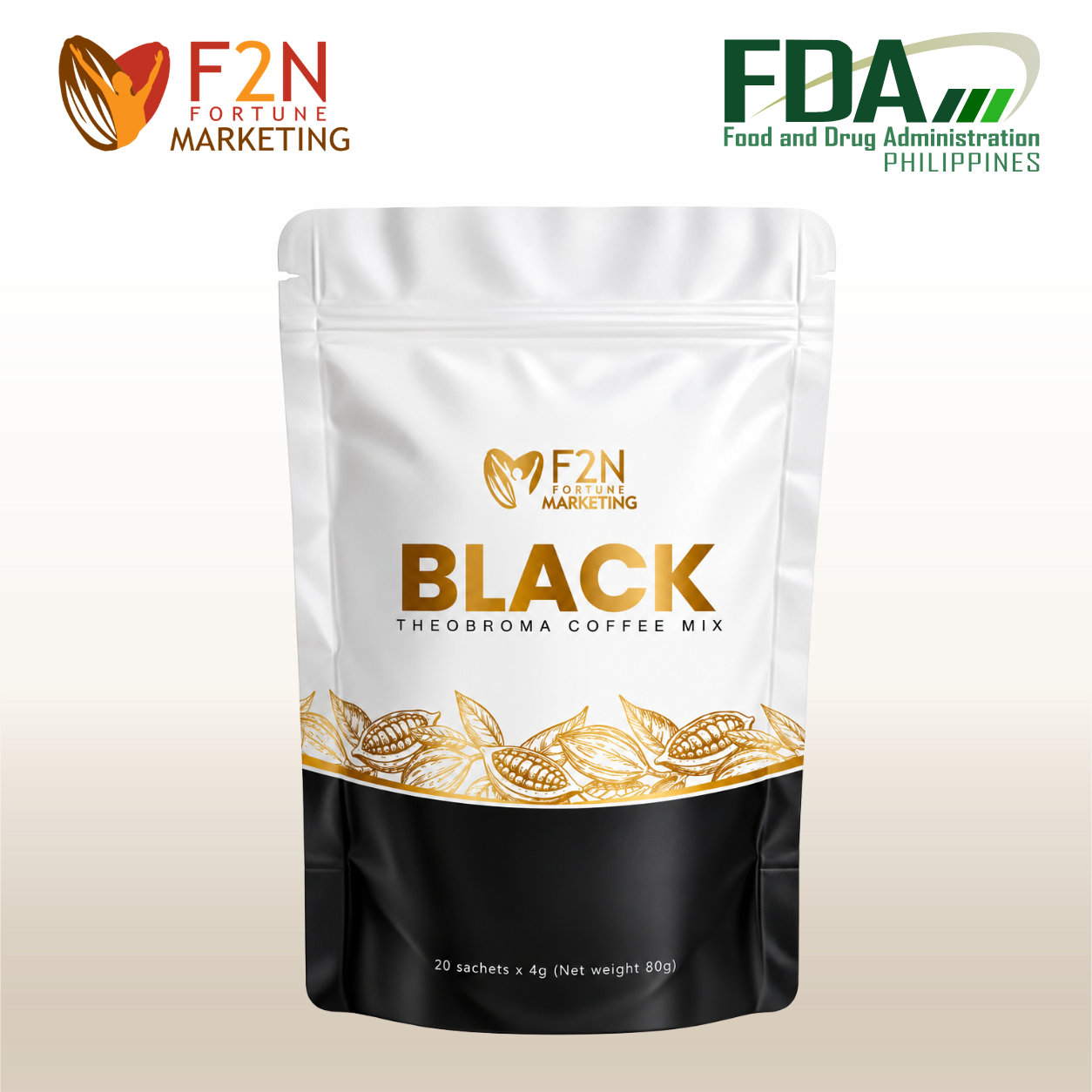 Theobroma Coffee Black (20 Sachets)