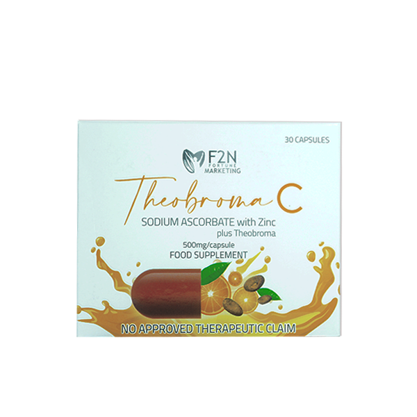 Theobroma C (Sodium Ascorbate with Zinc + Theobroma) (30 Capsules)